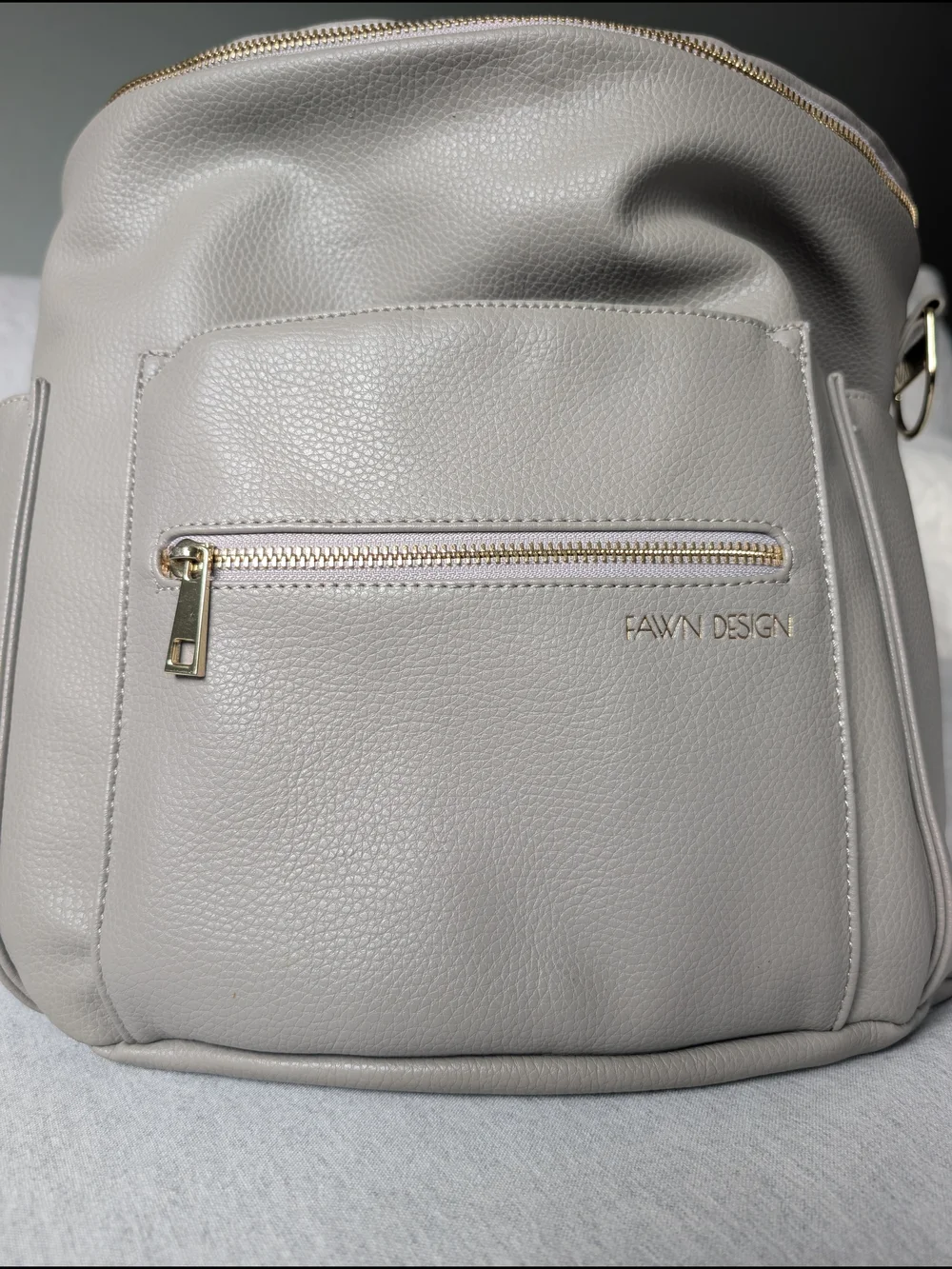 FAWN DESIGN Original Diaper Bag Bundle in Gray 🩶